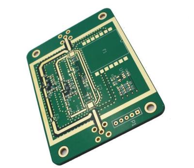 China Castellated Edges Matte 1.55mm 35um Multilayer PCB Board for sale