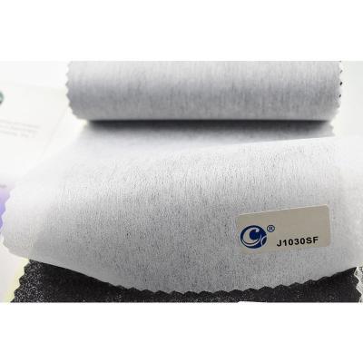China Interlinings Linings GAOXIN Chemical Bond Non Woven Fusible Interlining for sale