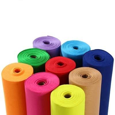 China 15-150cm Width Non-Woven Filter Fabric in Colorful PP Spunbond for Shopping Bags for sale