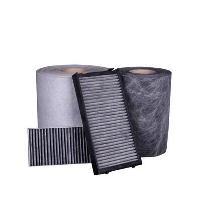 China Nonwoven Filter Activated Carbon Cotton Material Plain Style for Within Your Needs for sale