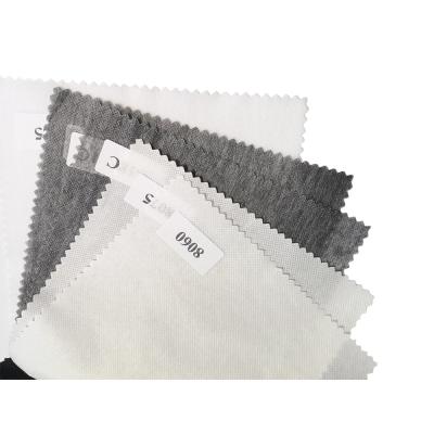 China Polyester Fusible Fabric Interlining for Bags Gaoxin Satin Double/Single Dot for sale