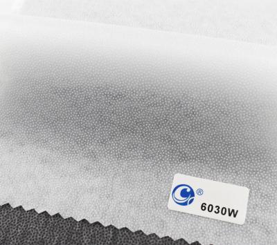 China Garment Fusing Interlining Made of 100% Polyester Nonwoven Fusible Fabric Material for sale
