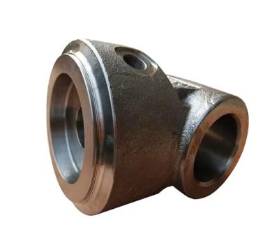 China Lost Wax Casting Carbon Steel Casting Hydraulic Cylinder Joint à venda