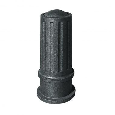 China Durable Cylindrical Cast Iron Bollards Roadway Safety Security Bollard Sand Casting for sale