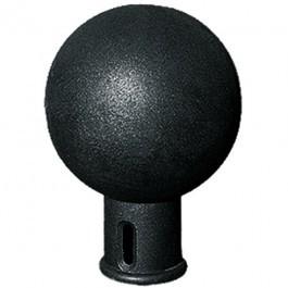 China Heavy Duty Cast Iron Spherical Bollards For Architectural Street Furnishings for sale