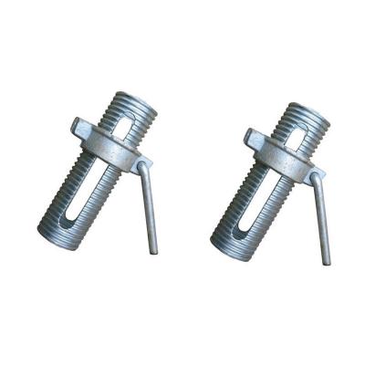 China Adjustable Formwork Accessories Steel Prop Sleeve with Sleeve Nut for Supporting System for sale