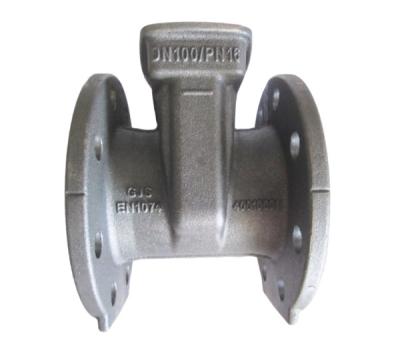 China Customized Ductile Iron Casting / Flange Valve Parts Casting Medium Pressure for sale