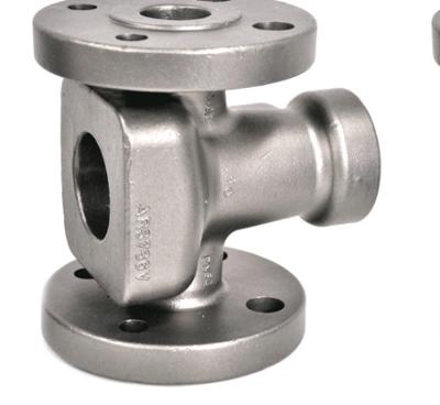 China Stainless Steel Precision Investment Casting Plug Valve Body For Valve Parts for sale
