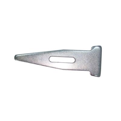 China Concrete Formwork Accessories / Zinc Plating Flat Tie Wedge Pin Wedge Bolt for sale