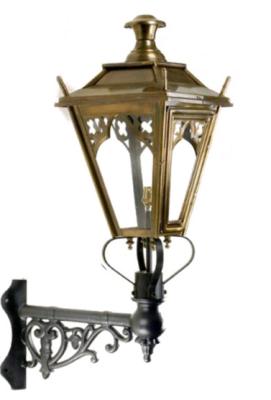 China Waterproof Cast Iron Light Pole Cast Iron Wall Lamp Customized Color for sale