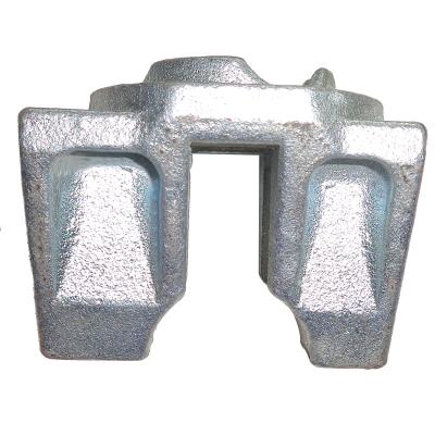China Corrosion Resistant Scaffolding Parts Casting Ringlock Ledger Head For Building for sale