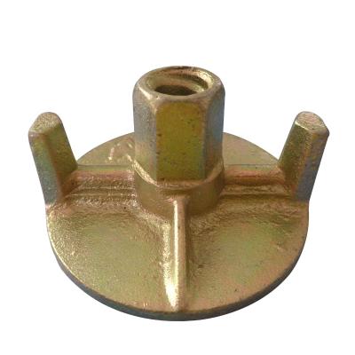 China Scaffolding Formwork Accessories Anchor Nut 2 Wing Nut For DN15/17 Tie Rod for sale
