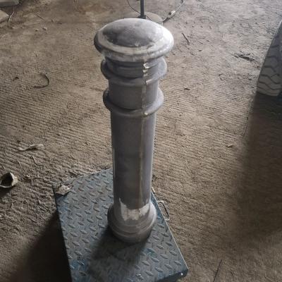 China Cast Iron Security Bollard Outdoor Street Road Casting Iron Bollard And Barrier for sale