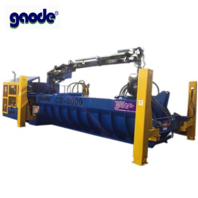 China Engine Driven Portable Baler Hydraulic Scrap Auto Packing Machine for sale