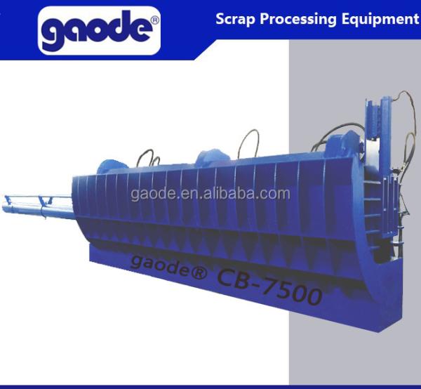 Quality CB5000 5000KN Portable Baler Hydraulic Scrap Baling Press Machine for sale
