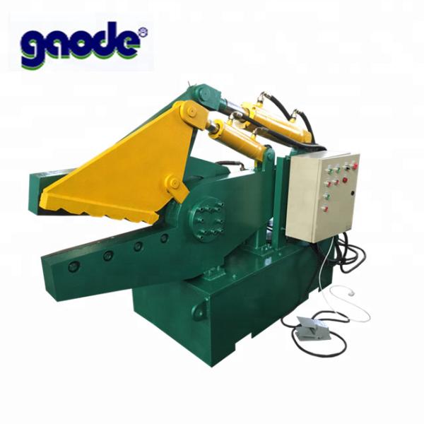 Quality 630KN Scrap Metal Baler Copper Wire Recycling Machine 7~12times/Min for sale