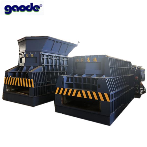 Quality High Productivity Scrap Metal Baler Stainless Aluminum Steel Cutter Machine 74kw for sale