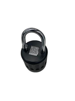 China Rechargeable GPS NB IoT Intelligent Padlock Dust Proof 2300mAh for sale